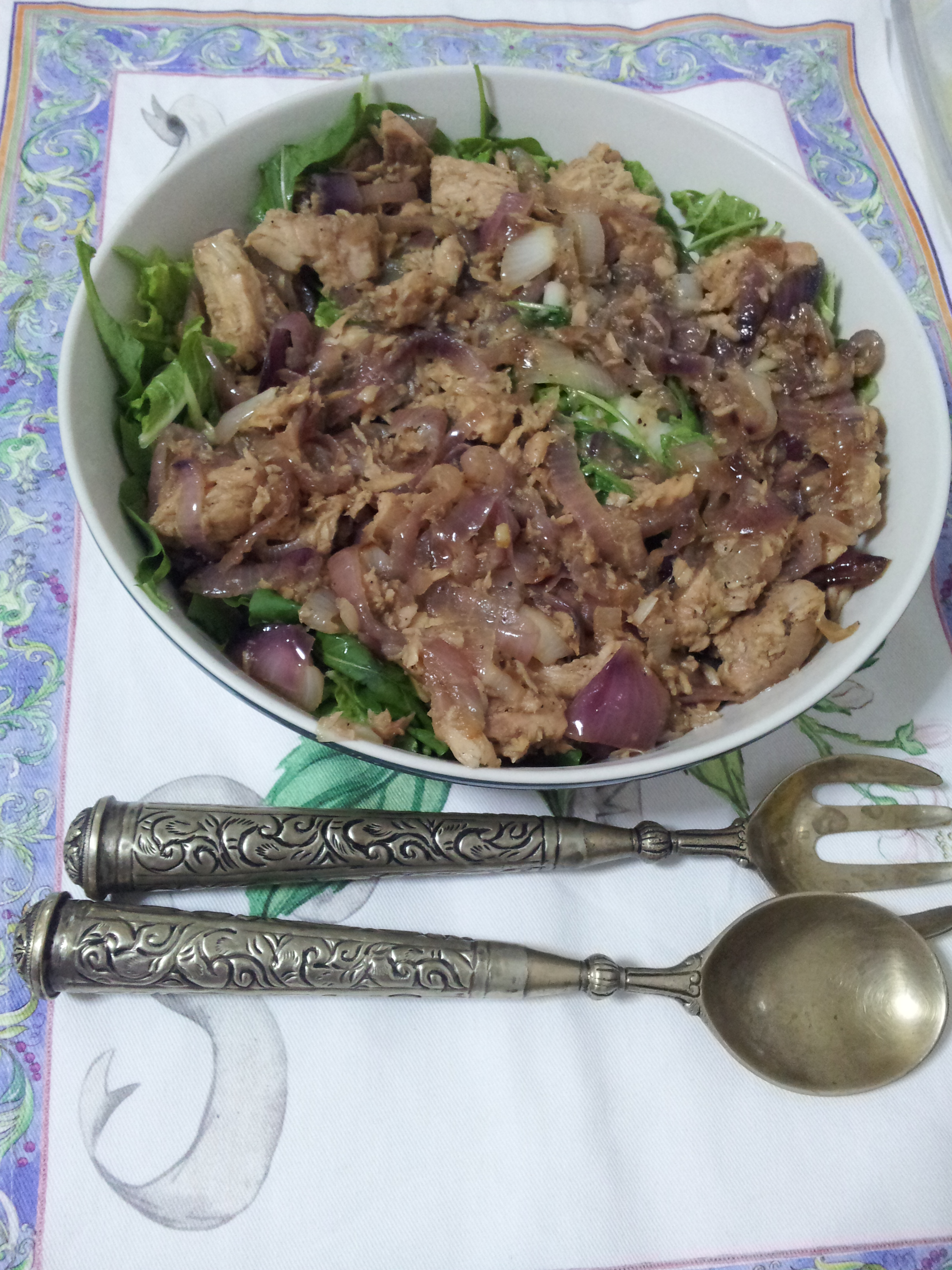 Tuna and Braised onion salad (12)