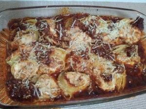 Lumaconi stuffed and baked (20)