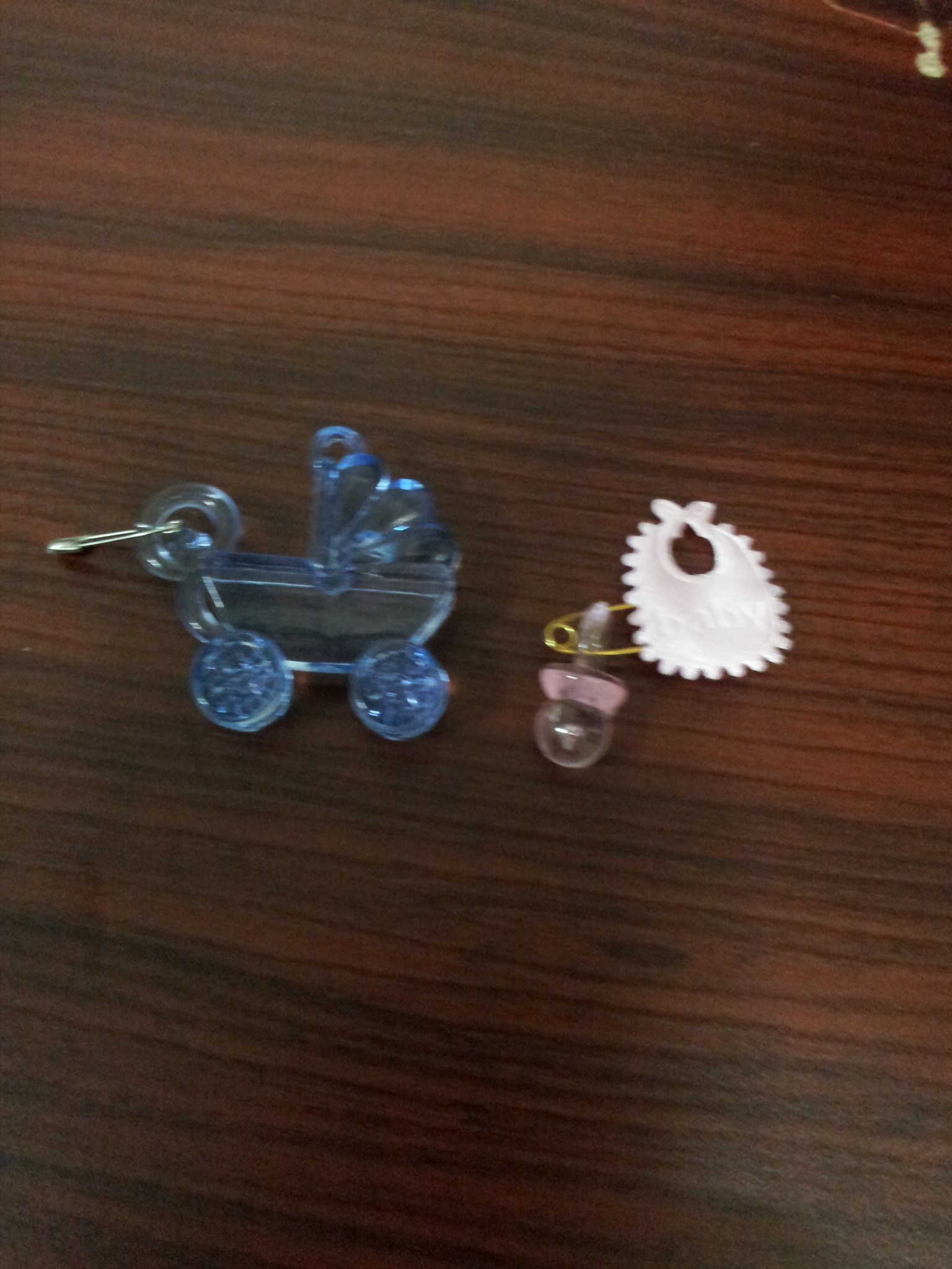 Traditional Baby Shower button hole