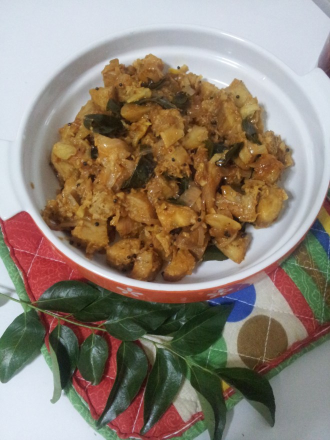 Raw Banana Bhaji step10