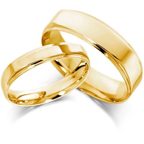 Gold wedding bands